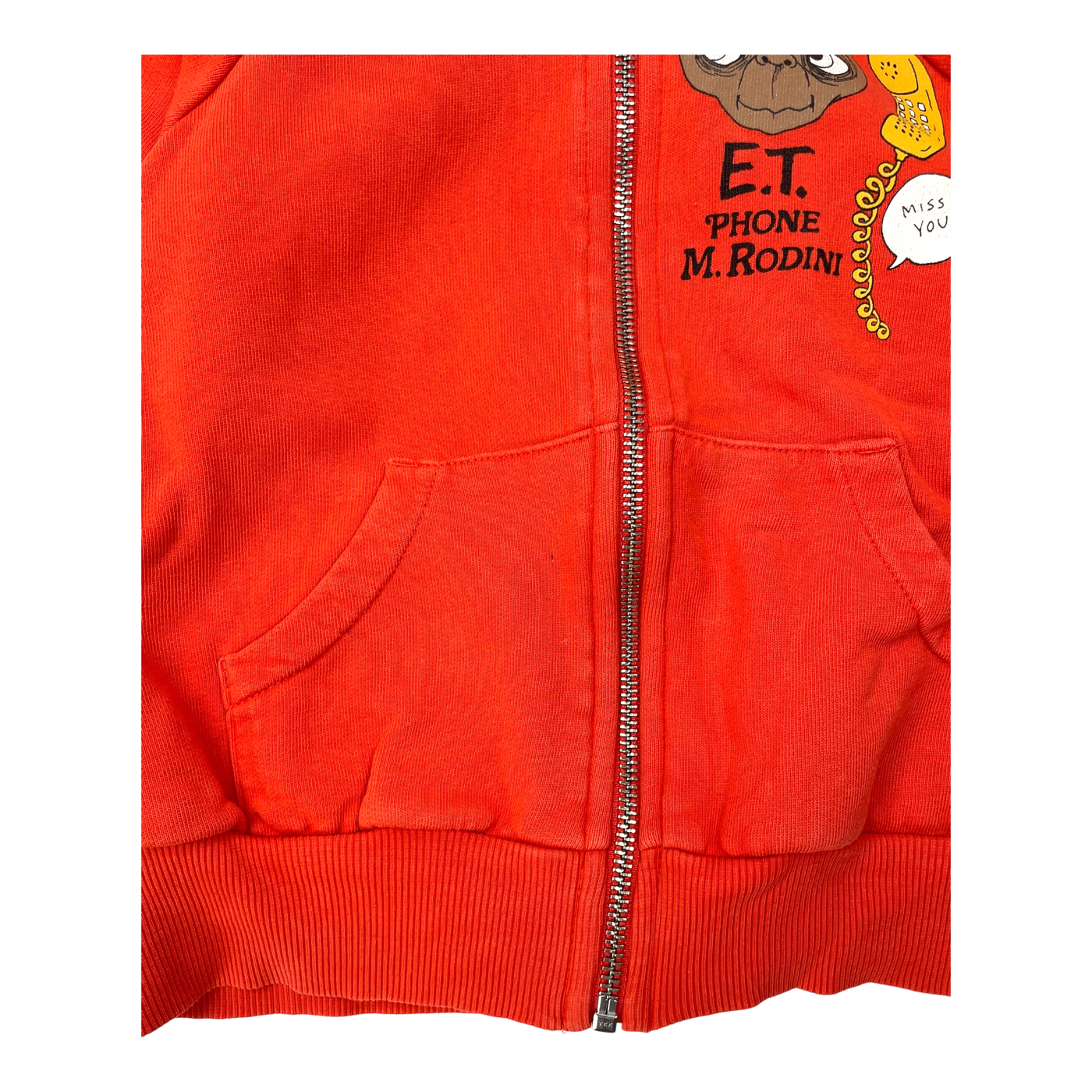Mini Rodini zip hoodie, E.T.  | 104/110cm
