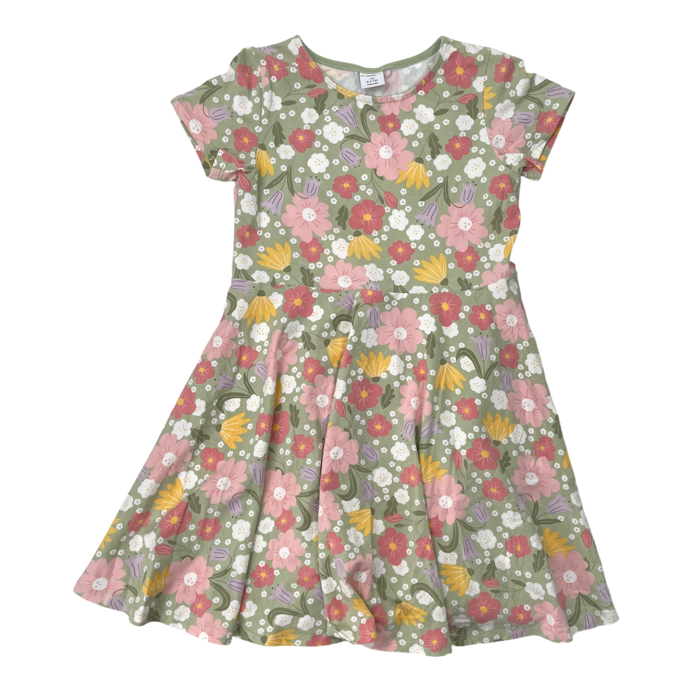 Polarn O. Pyret dress, flower | 134cm
