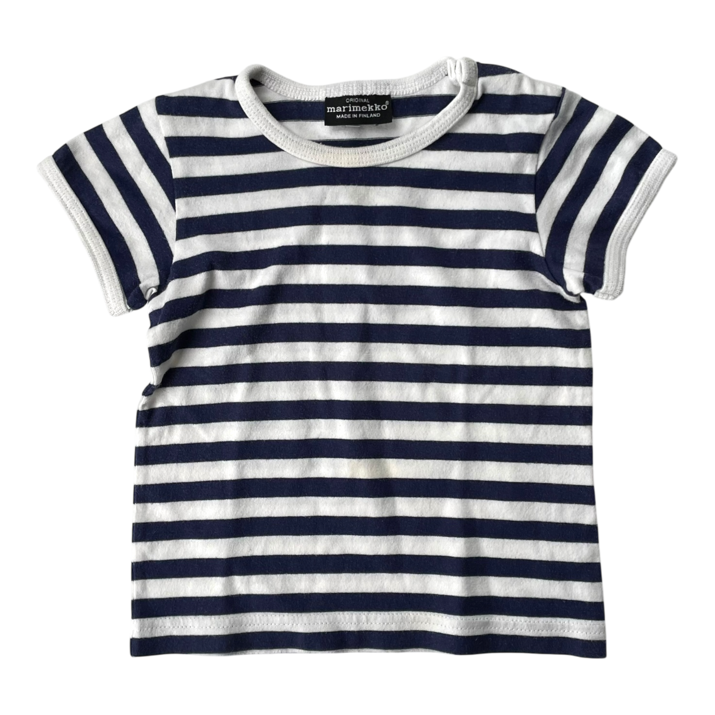 Marimekko stripe t-shirt, blue/white | 68cm