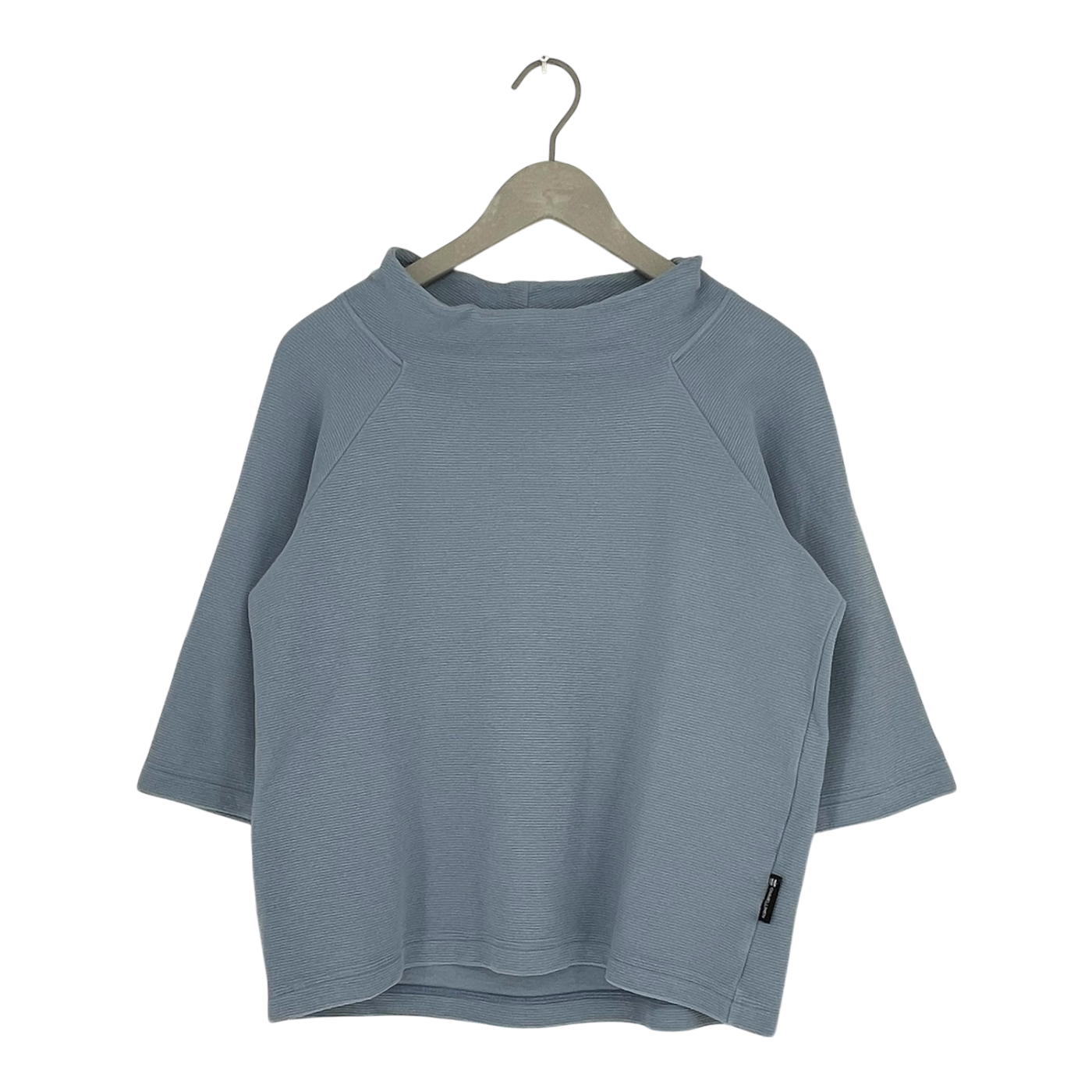 Ommellinen särmä rib shirt, light blue | woman L