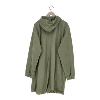 R-collection parka jacket, moss green | woman M