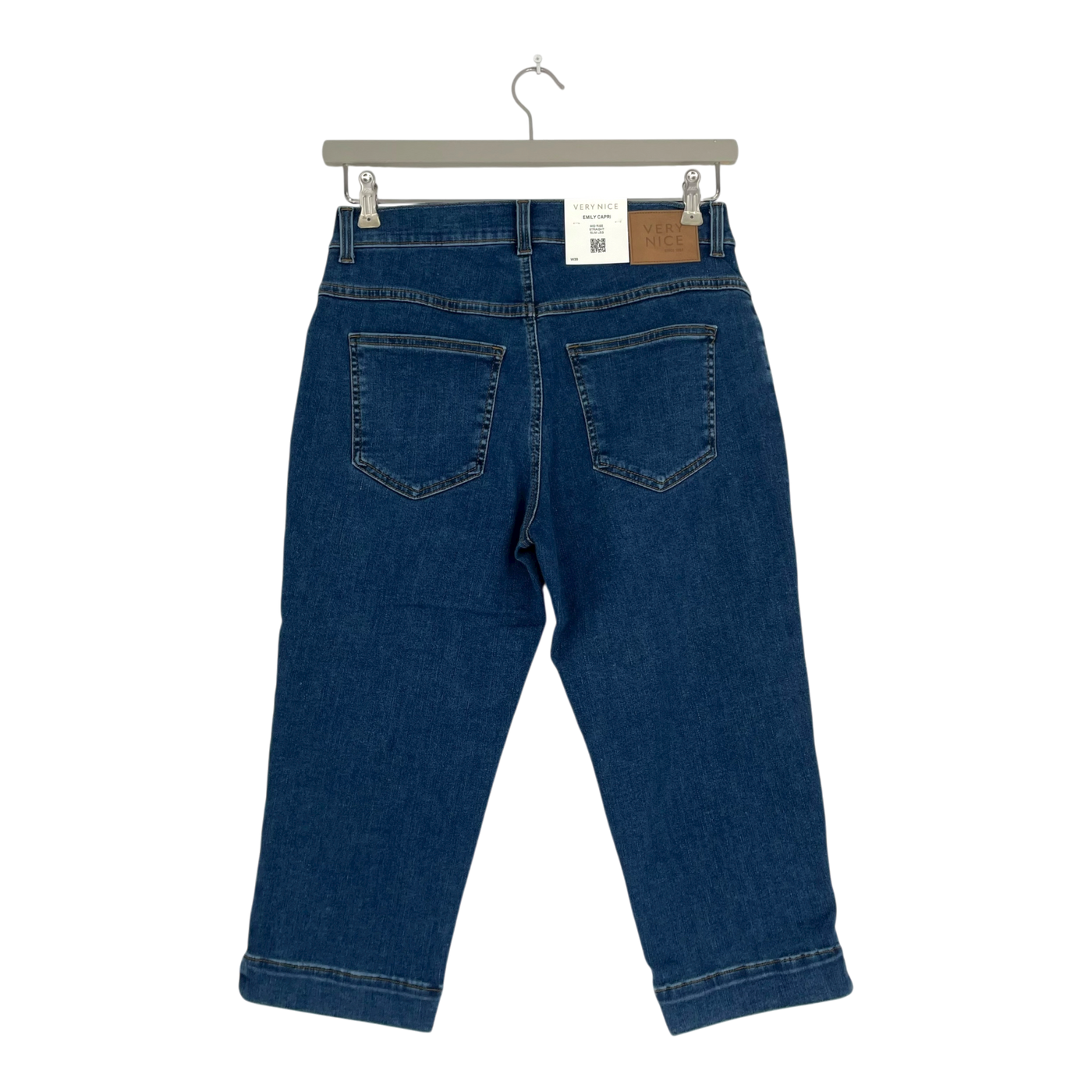 Very Nice emily capri jeans, denim blue | W30