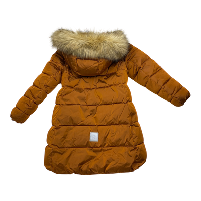 Reima lunta winter jacket, rust | 116cm