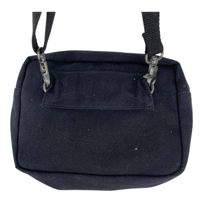 Holzrichter canvas crossbody bag, black
