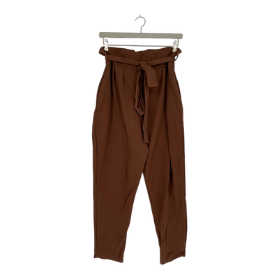 Riva Clothing mukava belted sweatpants, brown | woman XXL