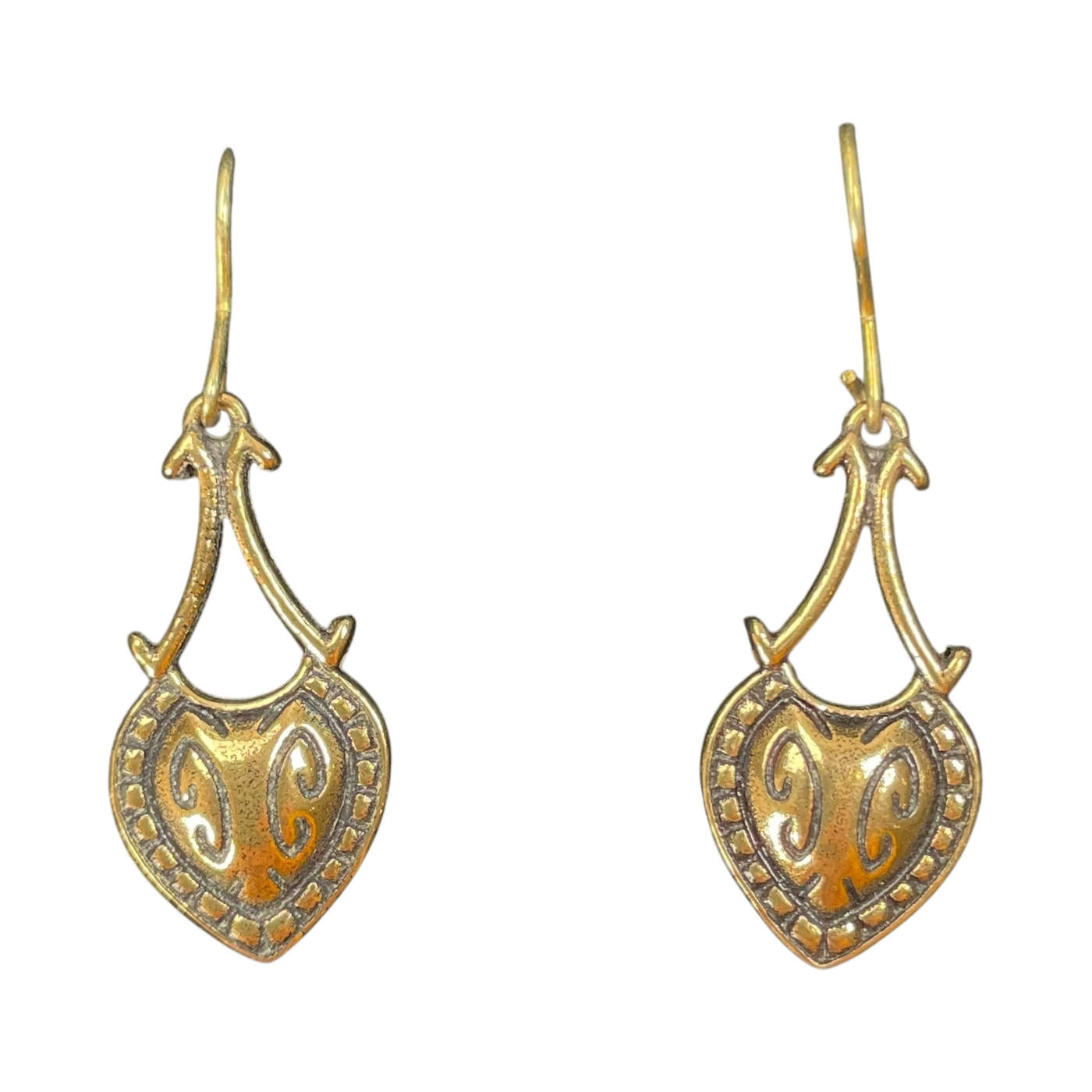 Kalevala Koru helinä earrings, bronze