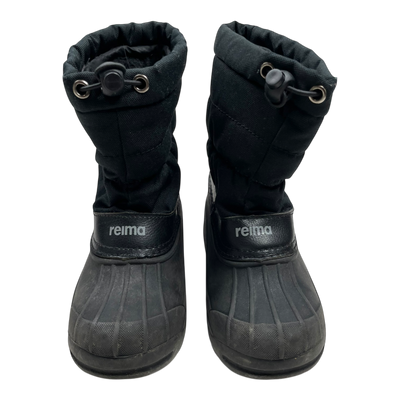 Reima loskari winter duck boots, black | 30