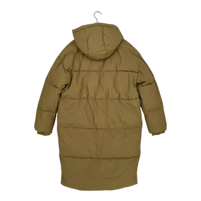 Embassy of Bricks and Logs elphin puffer jacket, golden leaf | unisex S