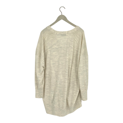 COS wool knit cardigan, sand | woman L