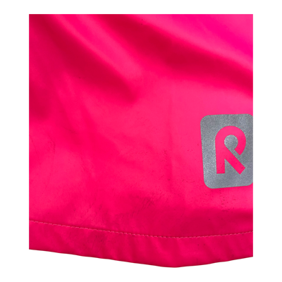 Reima lampi rain jacket, bright pink | 92cm