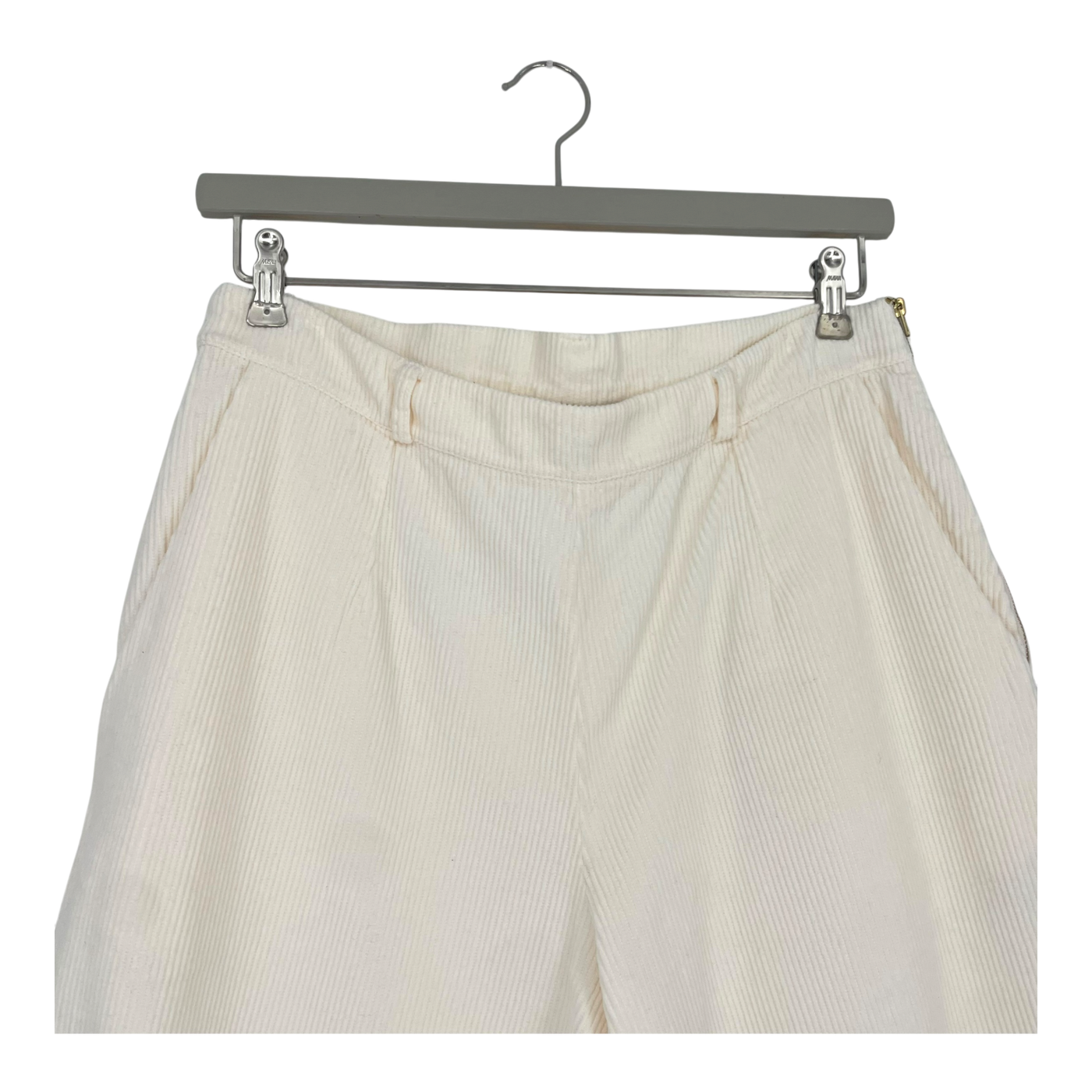 Kaiko corduroy wide pants, vanilla | woman 42