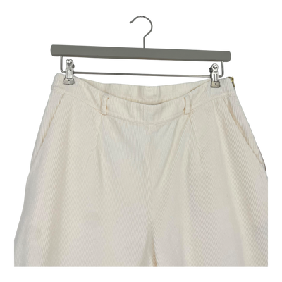 Kaiko corduroy wide pants, vanilla | woman 42