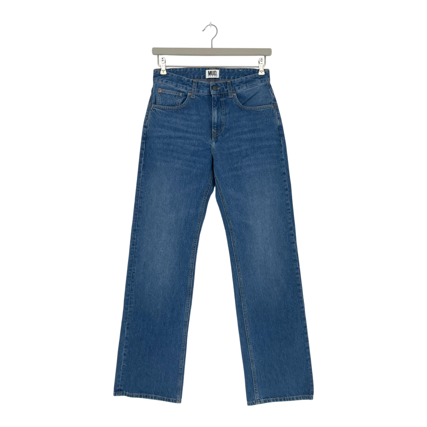 Mud Jeans jamie mid loose jeans, denim blue | woman 27/34