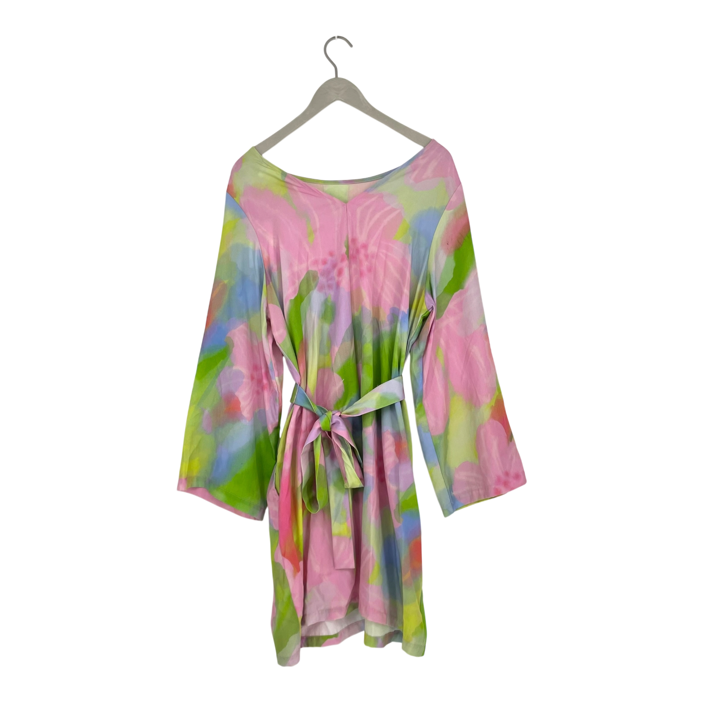 Mainio woven dress, pink bloom | woman L