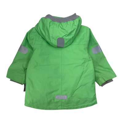 Reima sydvest midseason jacket, neon green | 86cm