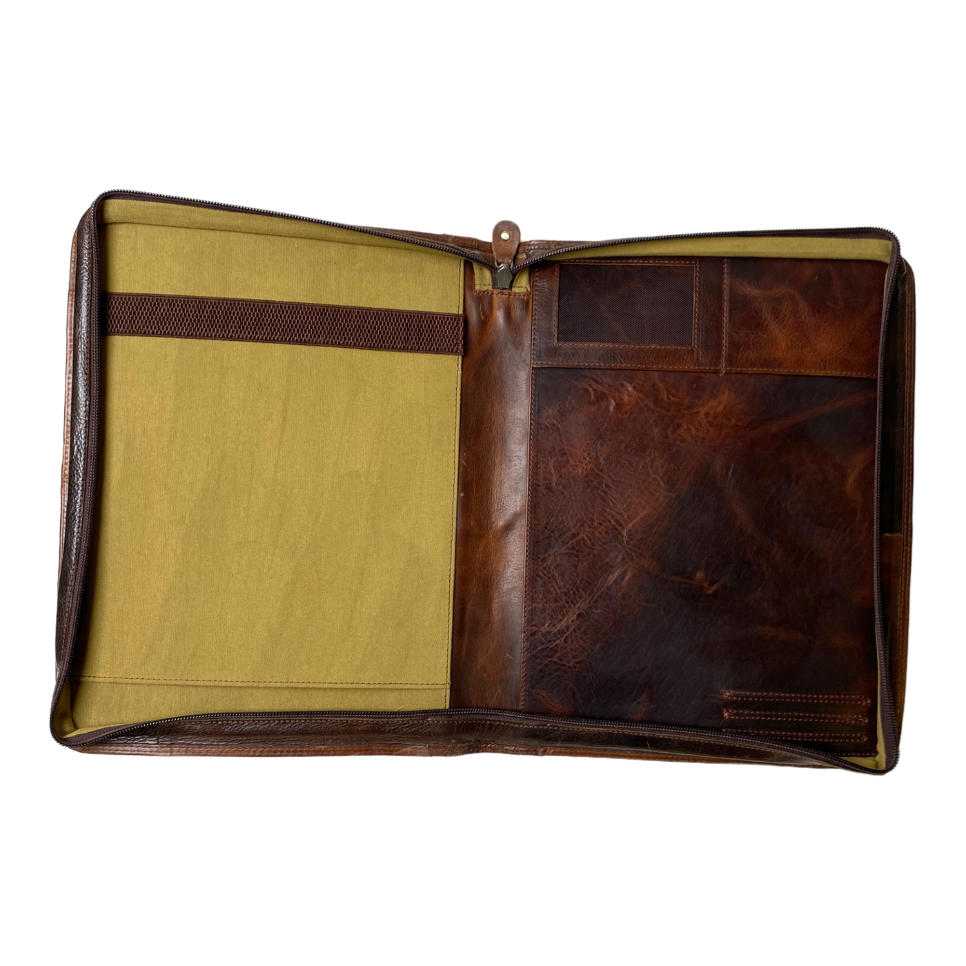 Harold's Bags document / laptop folder leather, brown