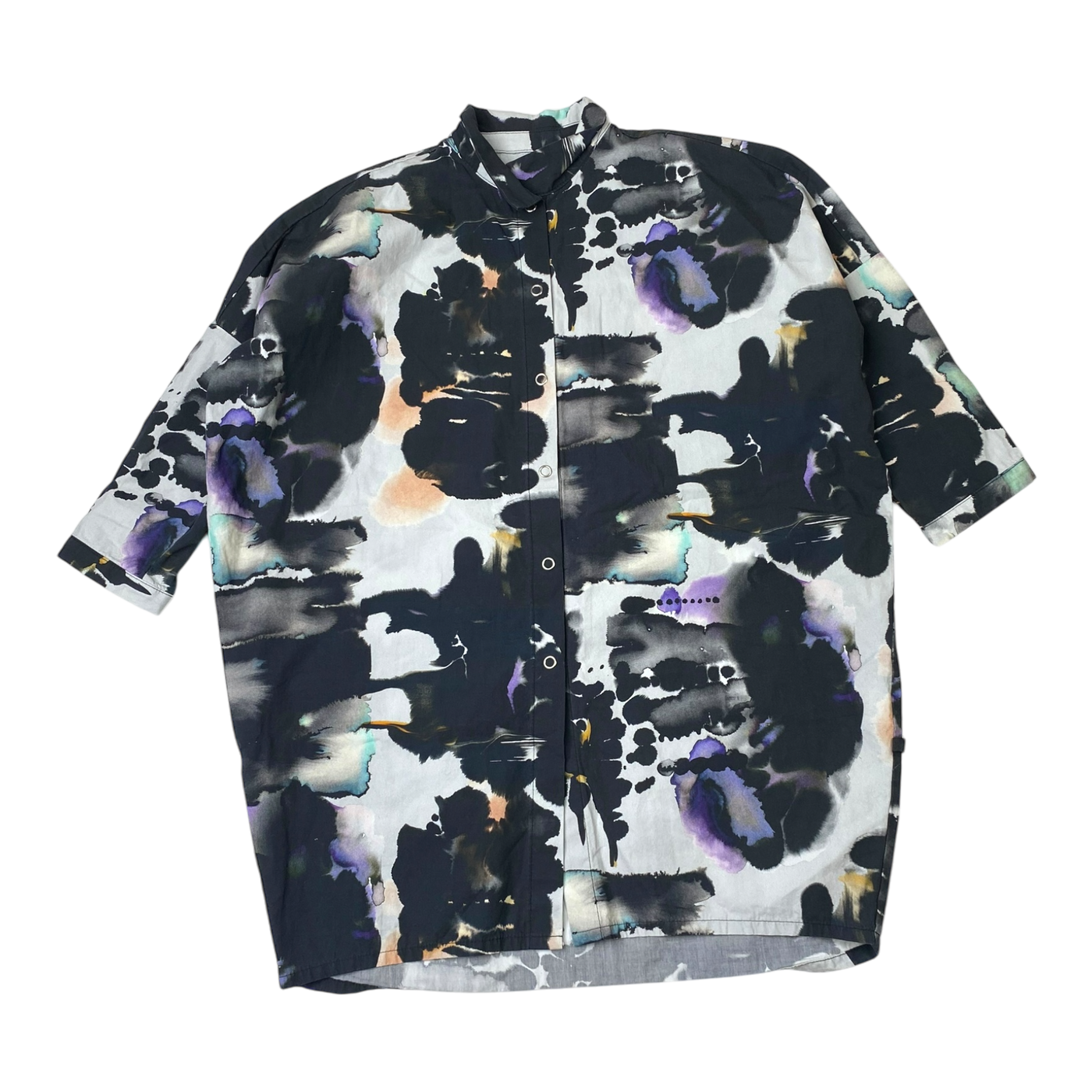 Vimma woven oversize shirt, multicolor | 140cm