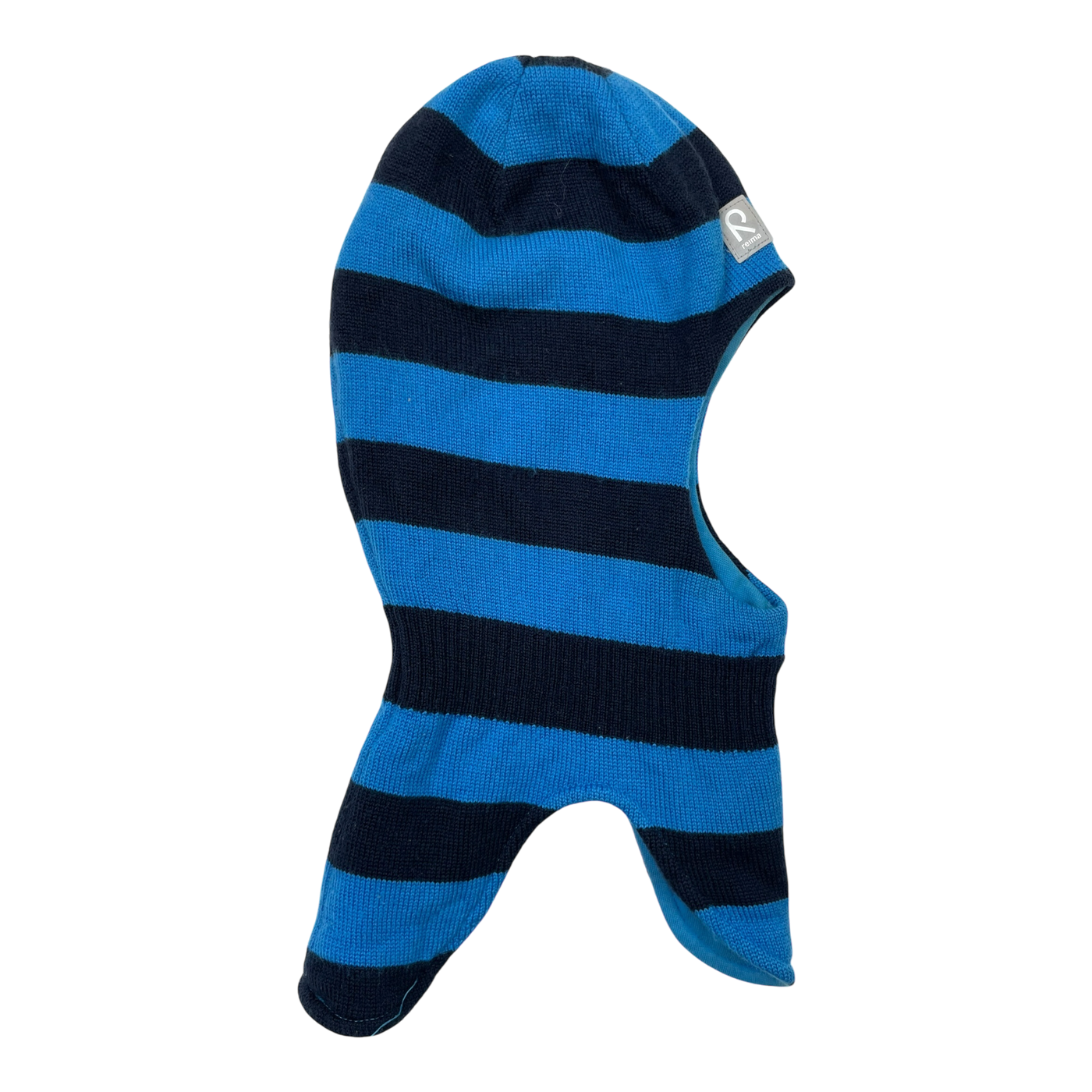 Reima wool balaclava, blue stripes | 6-7y