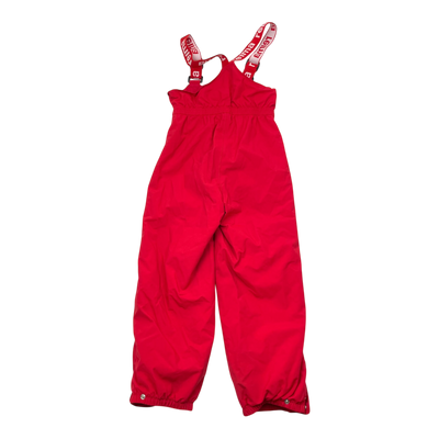 Reimatec suoja outdoor pants, red | 122cm