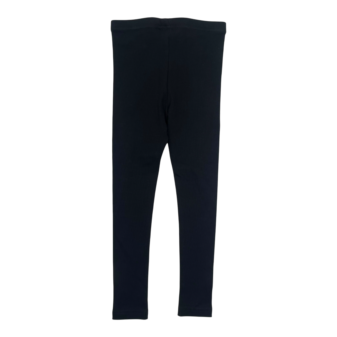 Kaiko rib leggings, black | 110/116cm