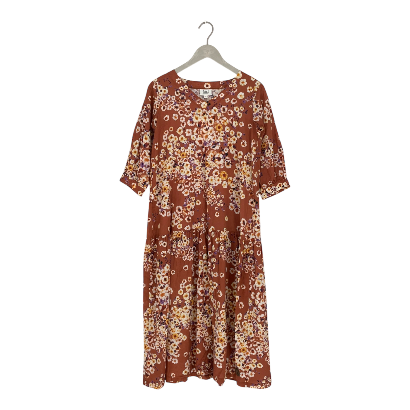 Blaa trumpet dress, flowers | woman S