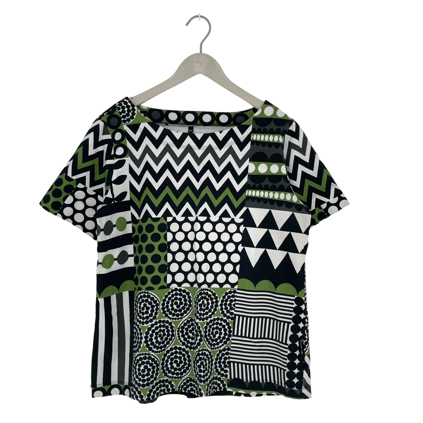 Ommellinen t-shirt, abstract | woman 2XL