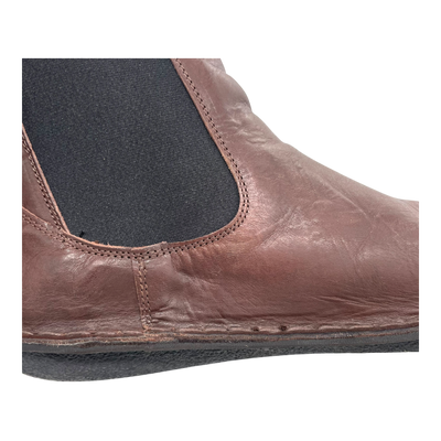 VIBAe Helsinki leather boots, cocoa brown | 44