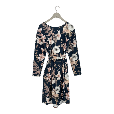 Nakoa wrap dress, midnight lily | woman XL