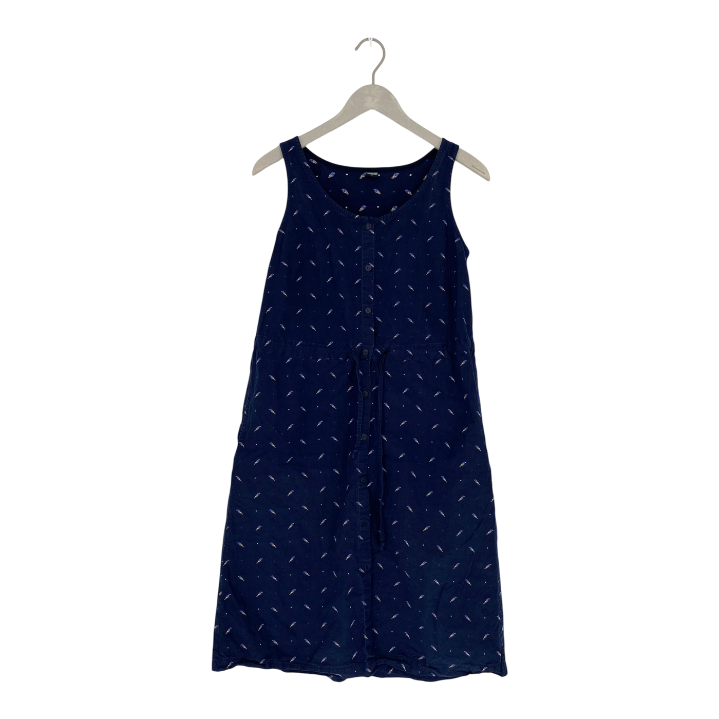 R-Collection sleeveless dress, dark blue | woman S