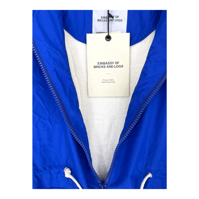 Embassy of Bricks and Logs reykjavik rain jacket, blue | woman S