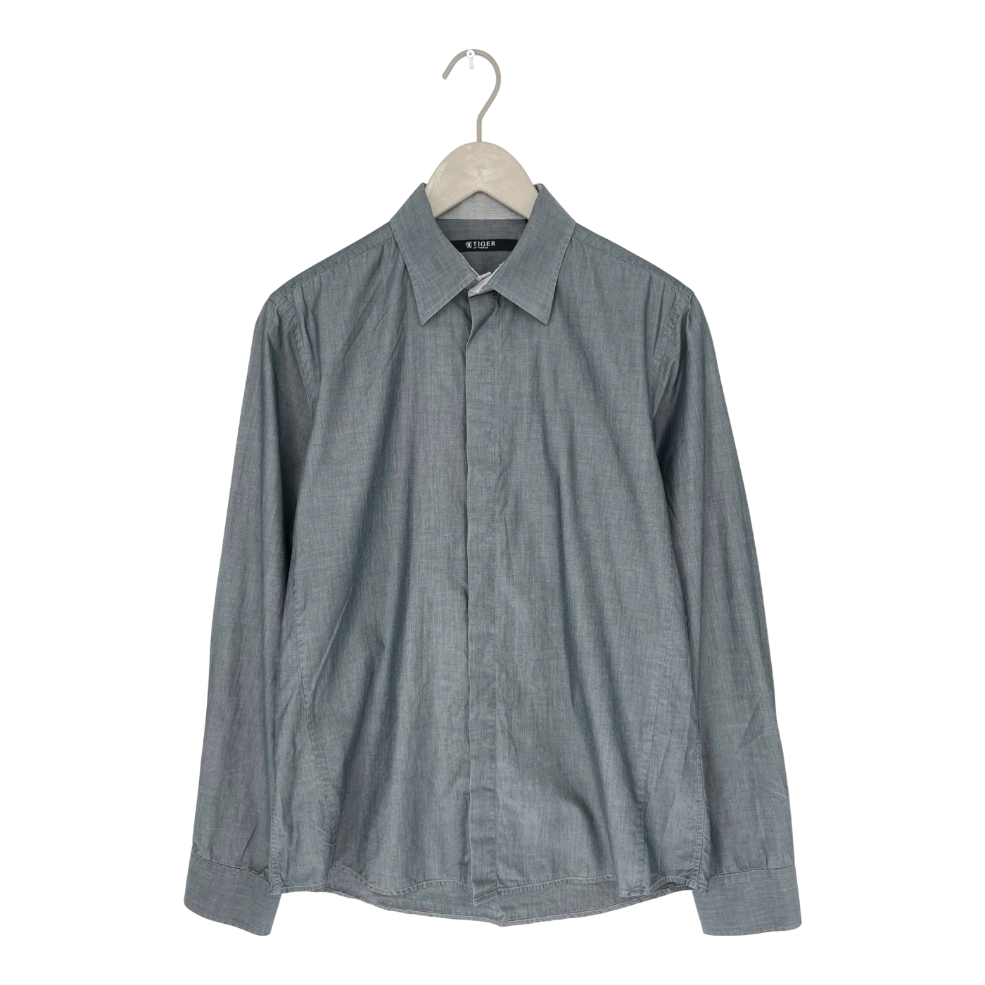 Tiger of Sweden koala shirt, dark grey | man 41