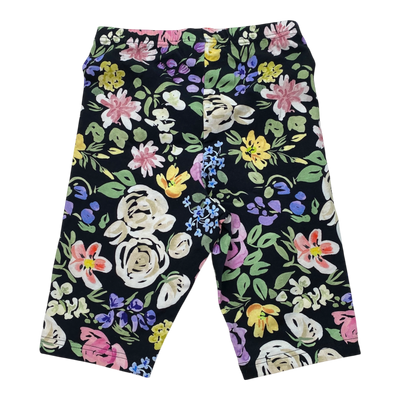 Versonpuoti biker shorts, flowers | 146cm