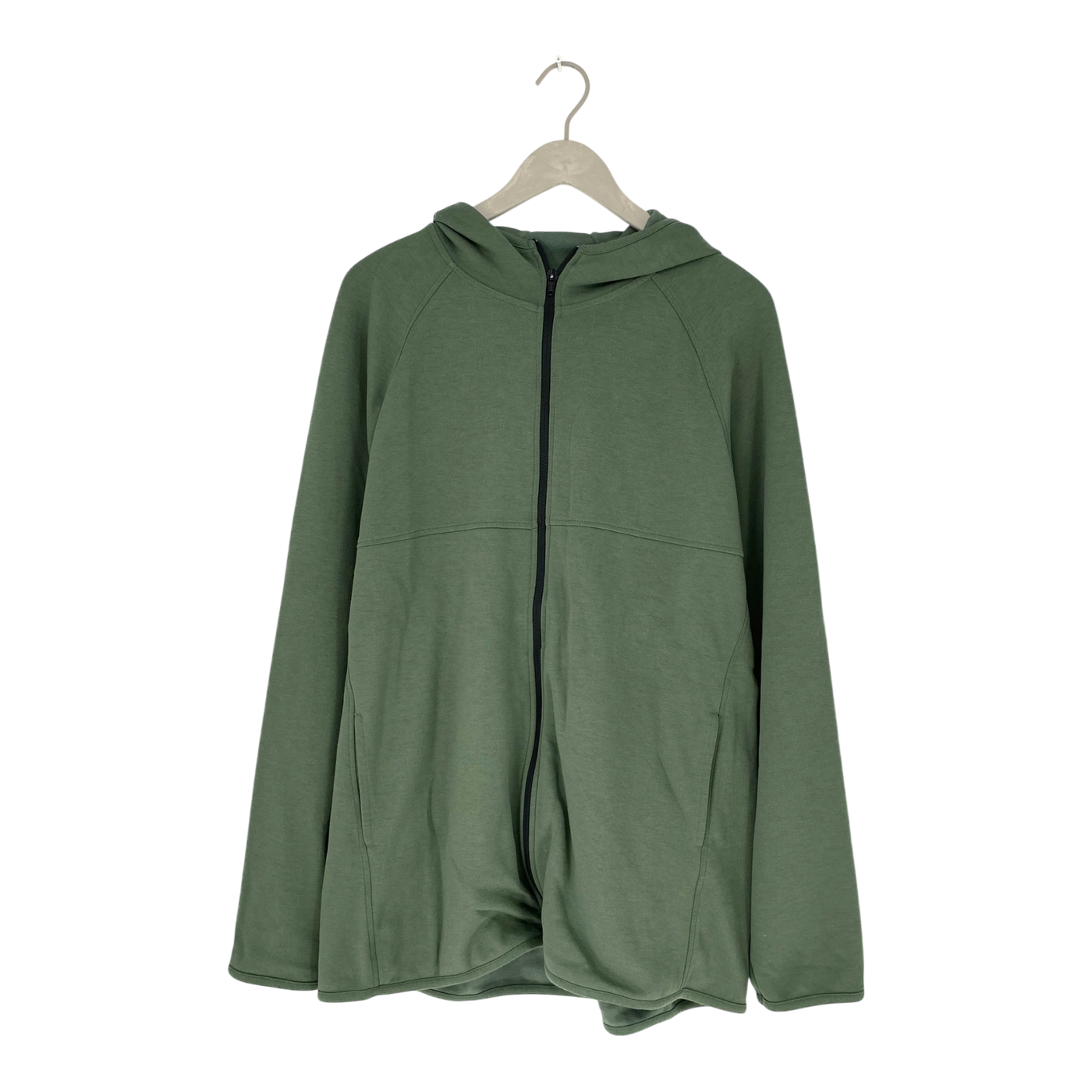 Toive zipper hoodie, green | woman L
