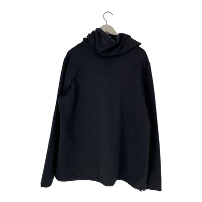 Ommellinen sport sweatshirt, black | woman 3XL