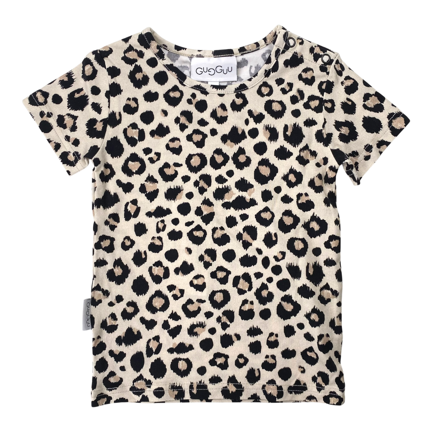 Gugguu t-shirt, ginger leopard | 86cm