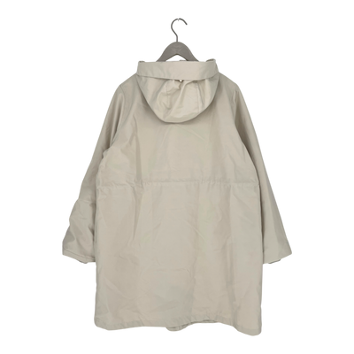 Embassy of Bricks and Logs parka coat, beige | woman S