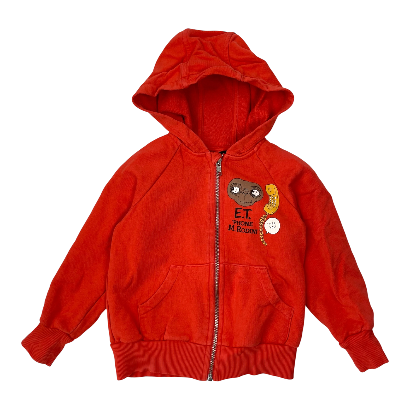 Mini Rodini zip hoodie, E.T.  | 104/110cm