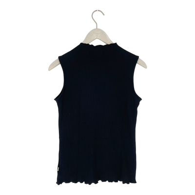 Kaiko rib top, black | woman L