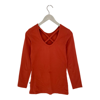 Kaiko Cross Shirt, verbrannte Orange | Frau XS