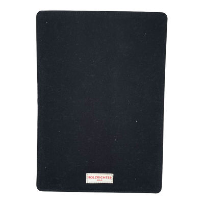 Holzrichter canvas laptop sleeve, black