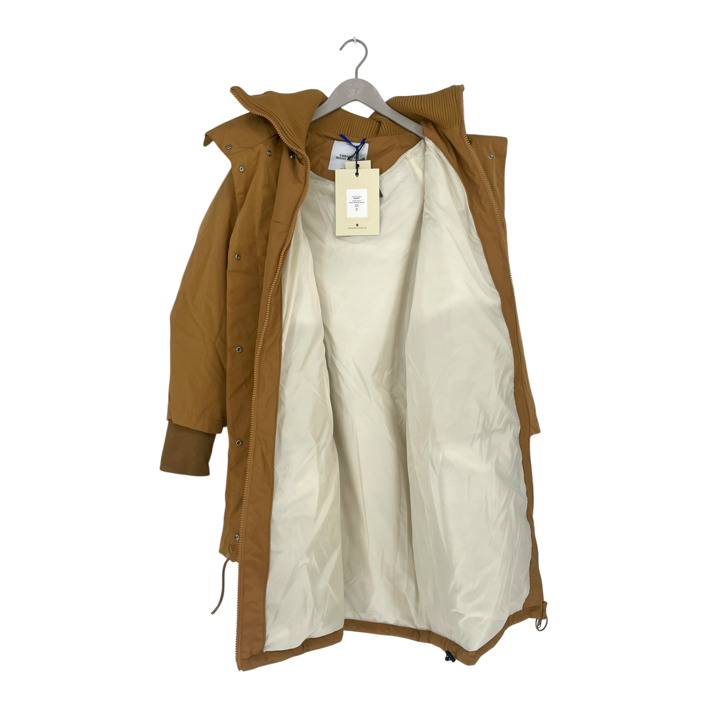 Embassy of Bricks and Logs Selma modular parka, earth | woman S