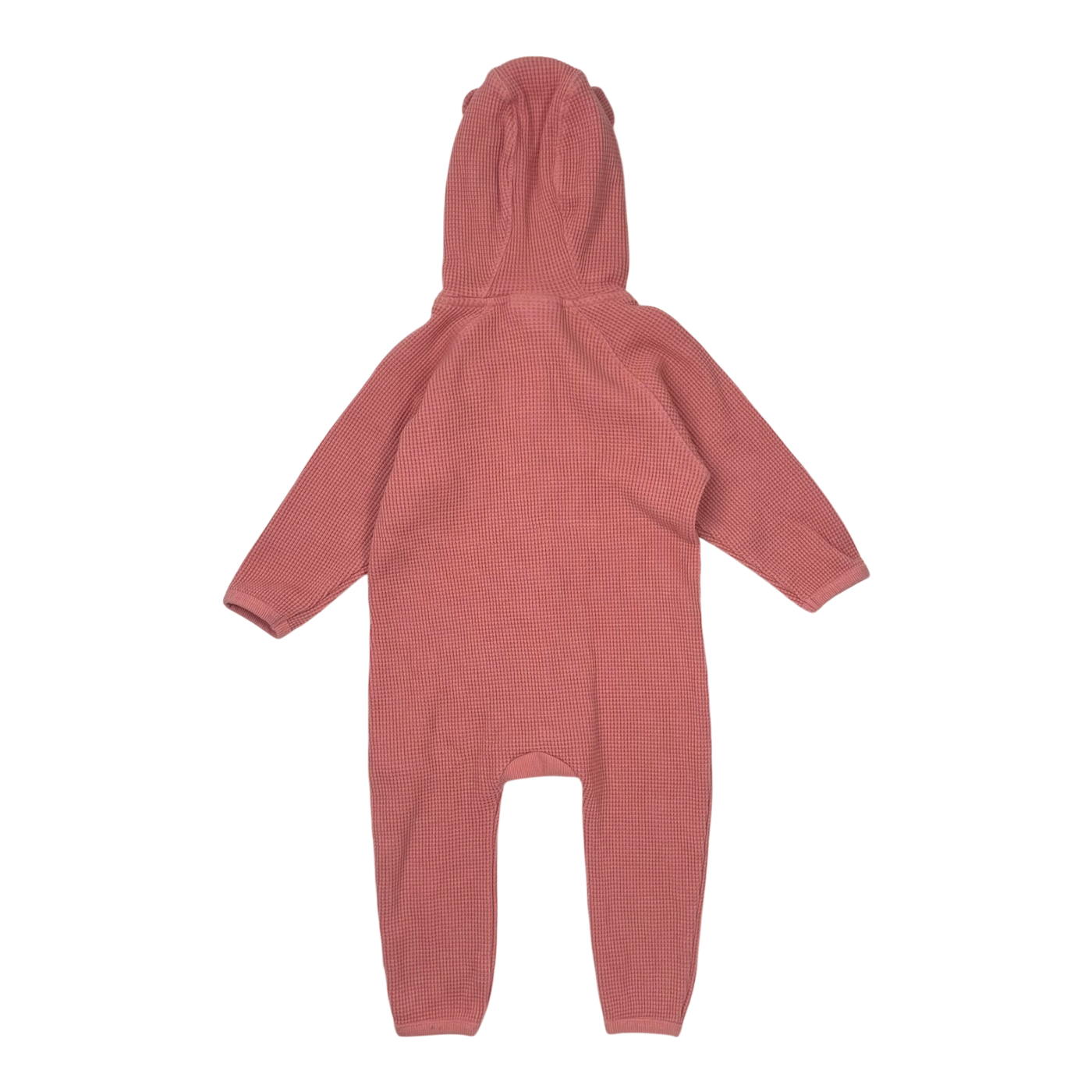 Molo bear ear jumpsuit, pink | 80cm
