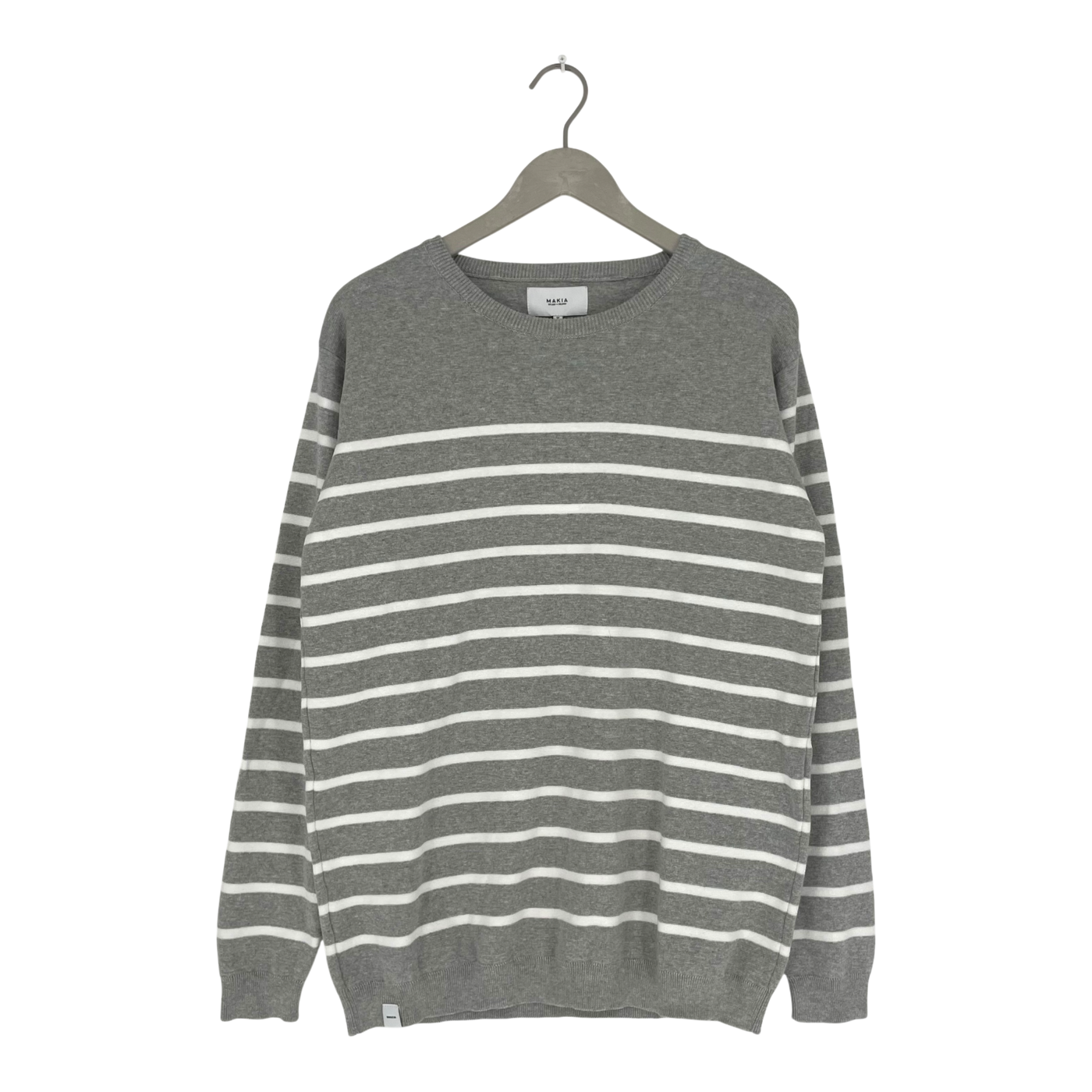 Makia costal knit sweater, grey | unisex M