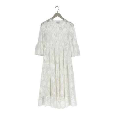 Andiata lace dress, white | woman XS