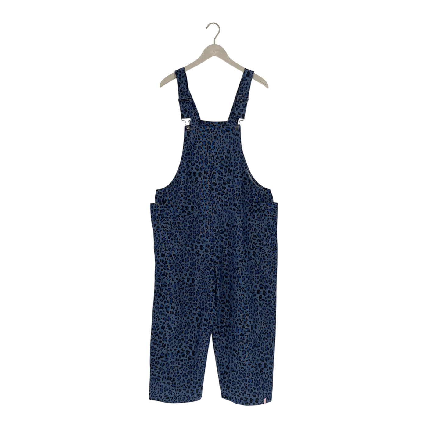 Aarre denim dungarees, blue leopard | woman M/L
