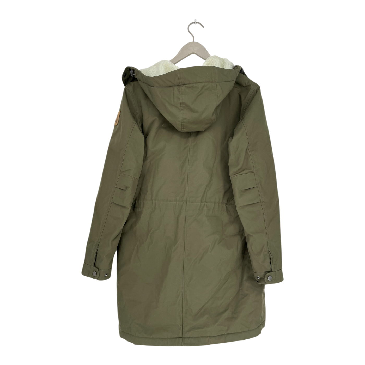 Fjällräven greenland winter parka, olive green | woman M