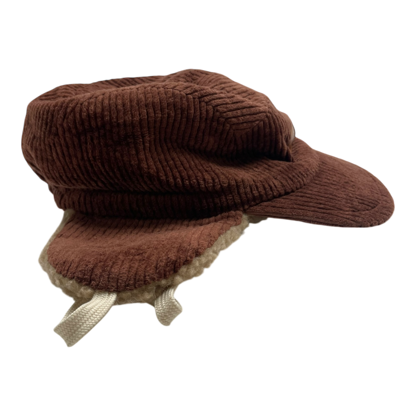 Metsola fleece cap, brown | 3-4y