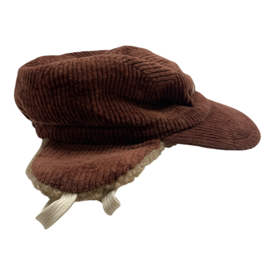Metsola fleece cap, brown | 3-4y