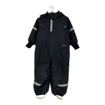 Polarn O. Pyret winter overall, black | 98cm