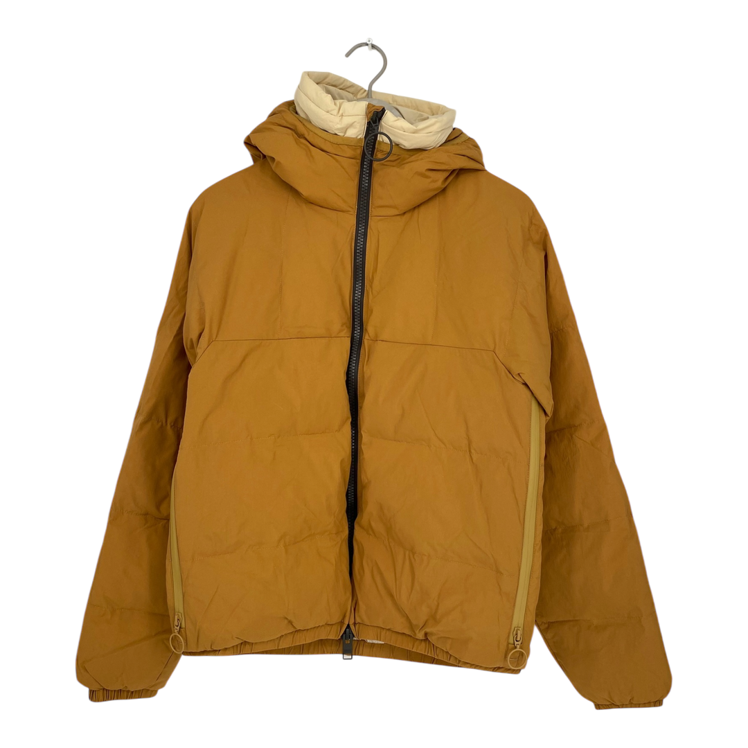 Embassy of Bricks and Logs telkwa puffer jacket, brown sugar